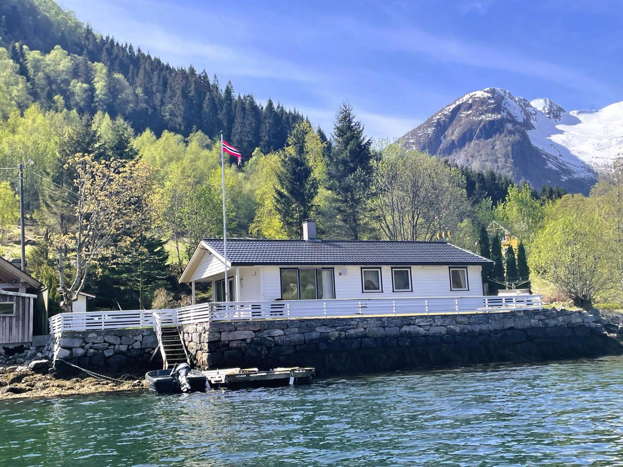 Der Fjordtraum In Balestrand Direkt Am Wasser Exterior foto
